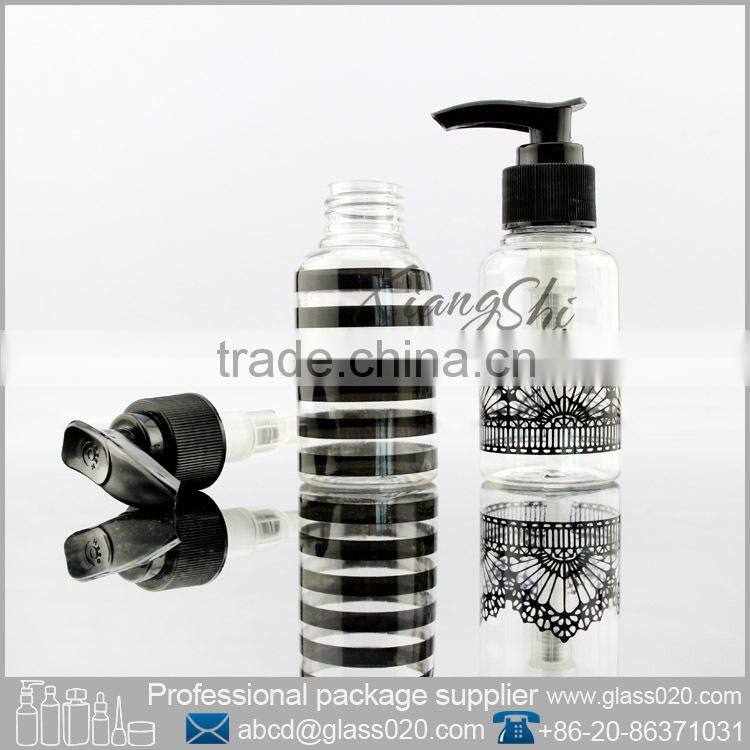 60ml spray bottle PET lotion bottle
