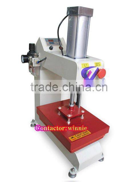 Pneumatic pocket number heat transfer printing machine