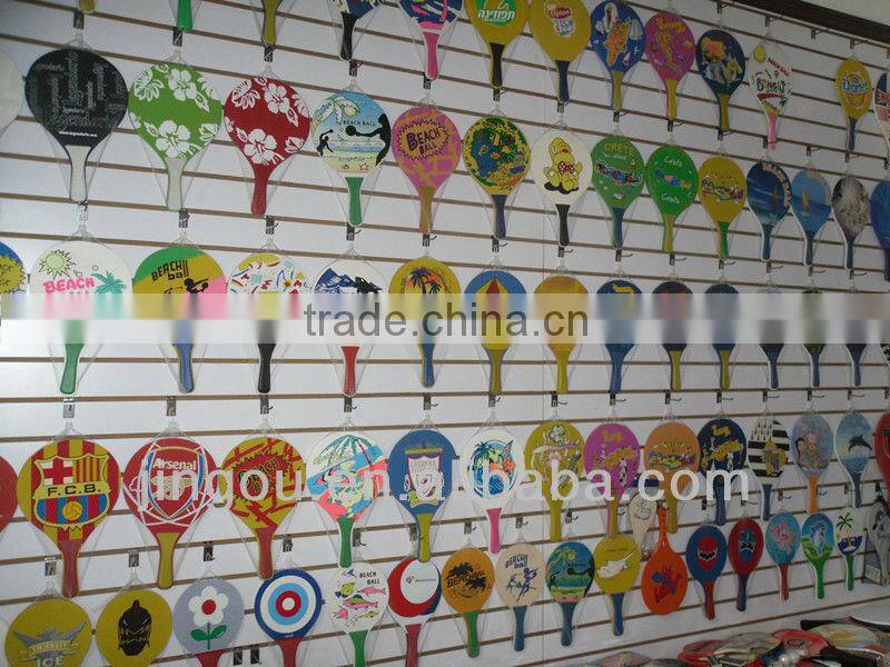 Wholesale Wooden Beach Racket Set with EN71 ASTM