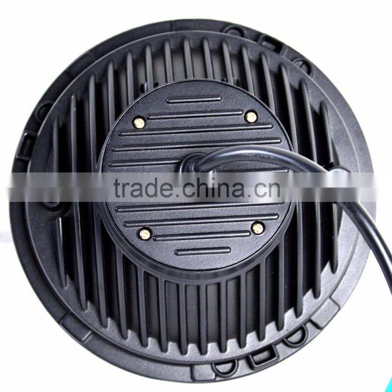 7" H4 LED Light Projector Headlight With White DRL Yellow Turn Signal For Harley Motorcycle , wrangler, TJ, landrover 7inch