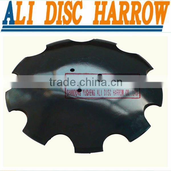 Professional harrow discs with CE certificate 2016 HOT SALE