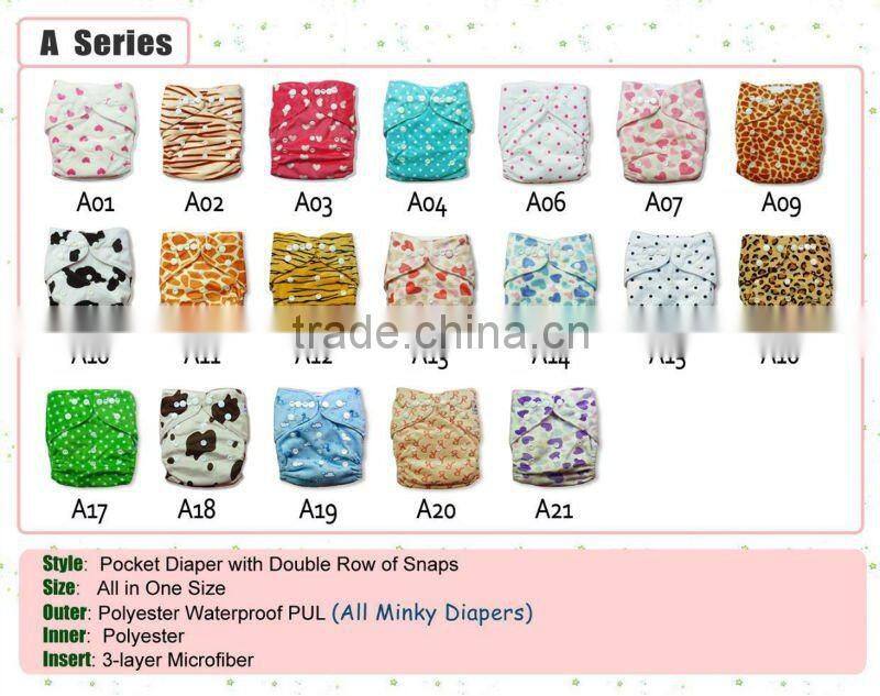 New ! Alva one pocket reusable diapers in turkey comes with one microfiber insert