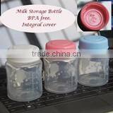 8oz 240ml light PP baby bottle manufacturing with silicone nipple