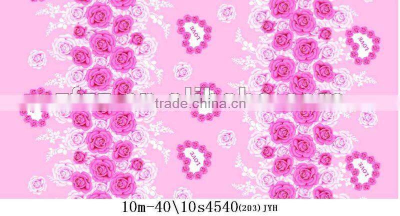 super soft 100% polyester lovelyflower print flannel fleece fabric