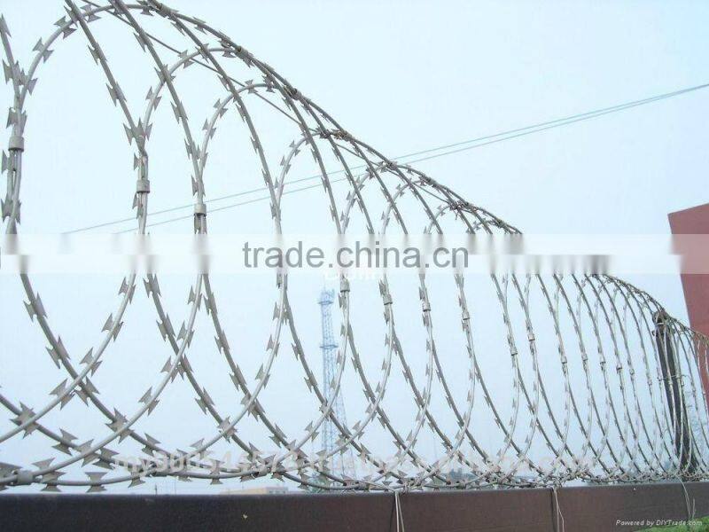 Razor Wire Price/Concertina Wire/Razor barbed wire