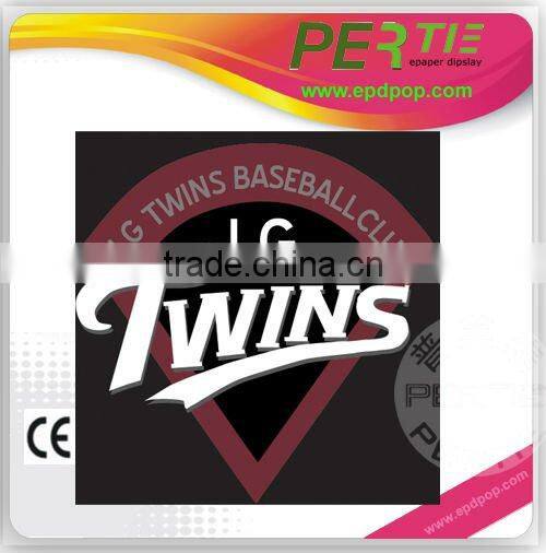 clear acrylic epaper display Flashing billboards epd display advertising pole signs