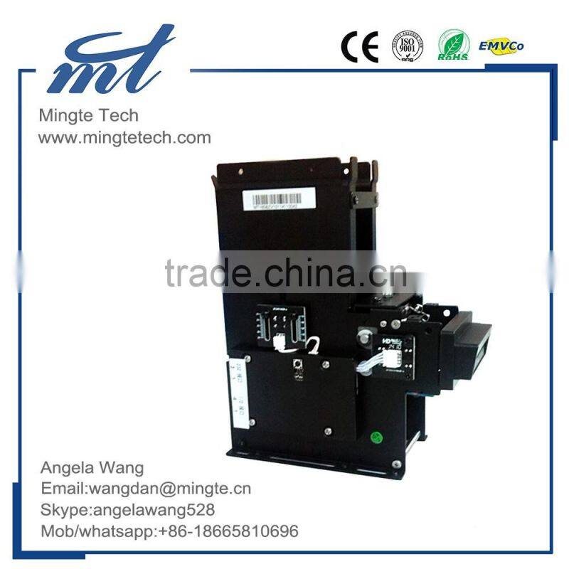 Ticket vending system card dispenser for kiosk vending machine