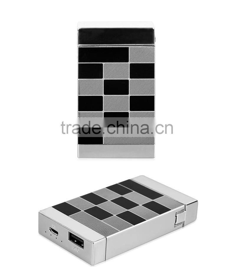 Safe and Fashion 2800mAh Portable Charger External Battery Power Bank Powerbank with Cigarette Lighter for Phone Tablet