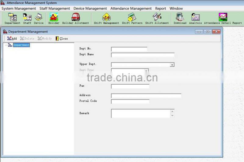 KO-KM8 Utility Time Attendance with Professional Access Control Function Terminal