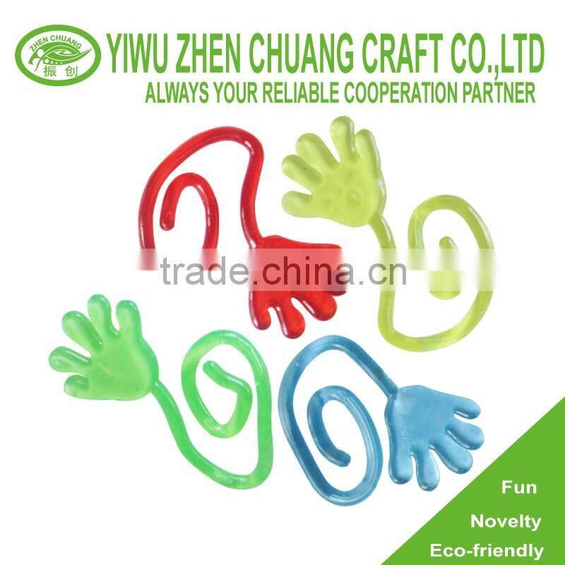 New TPR sticky butterfly toy