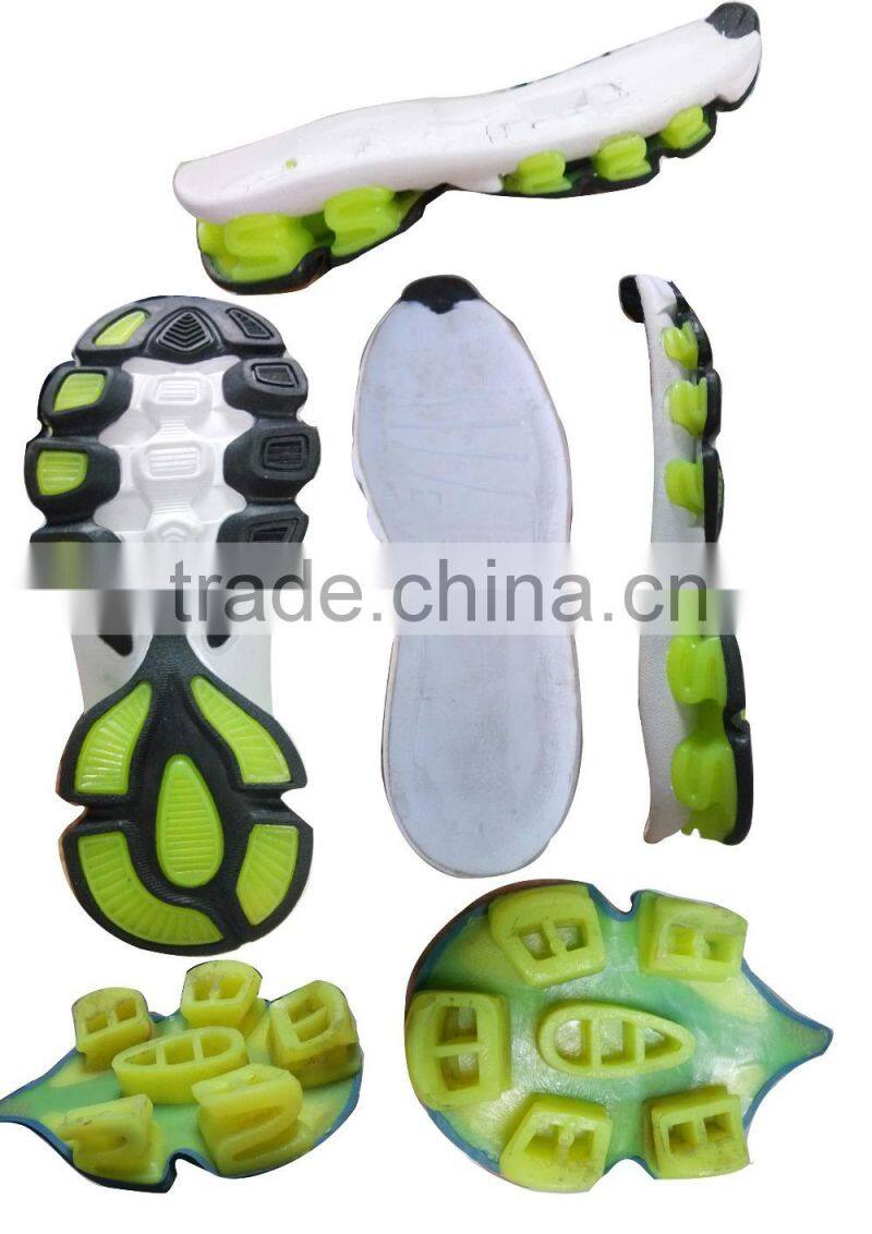 low price quick delivery rubber shoe sole cover insert molding pvc shoes heels jelly mould