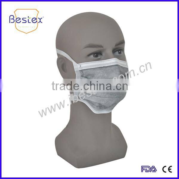 Disposable Earloop Face Mask With Shield for eye protection
