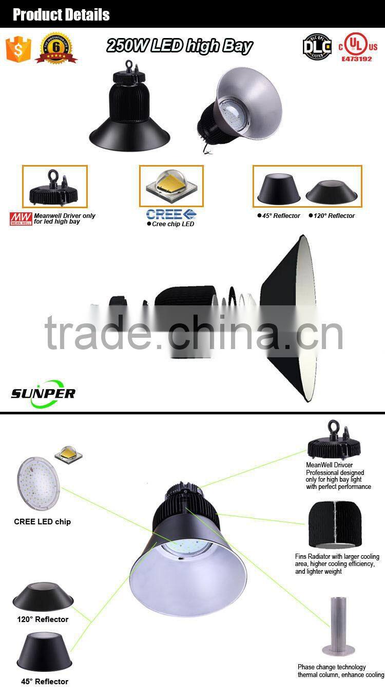 industrial lighting ul induction high bay lighting