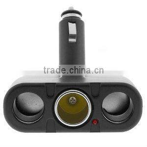 Newest car cigerette with usb 1000mA with black and white