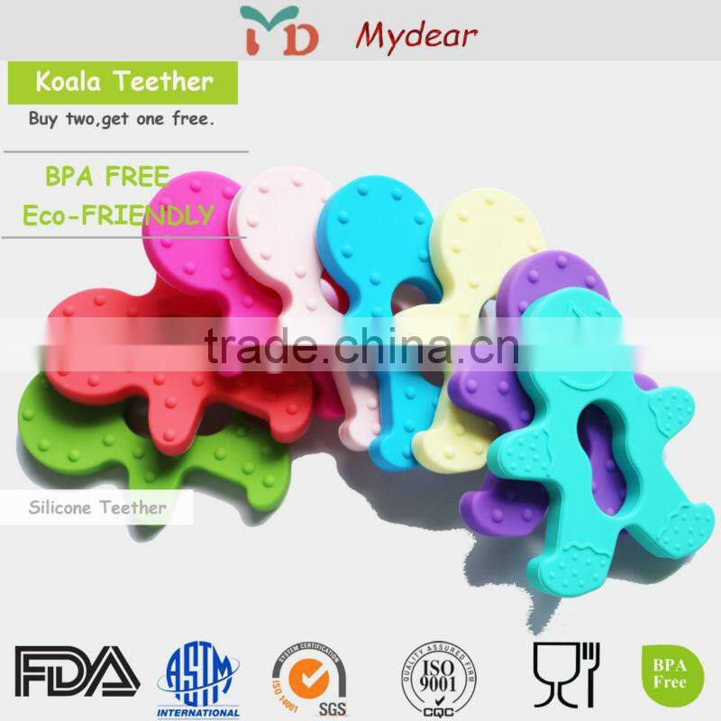 NEW products silicone baby teether and best starfish teether baby