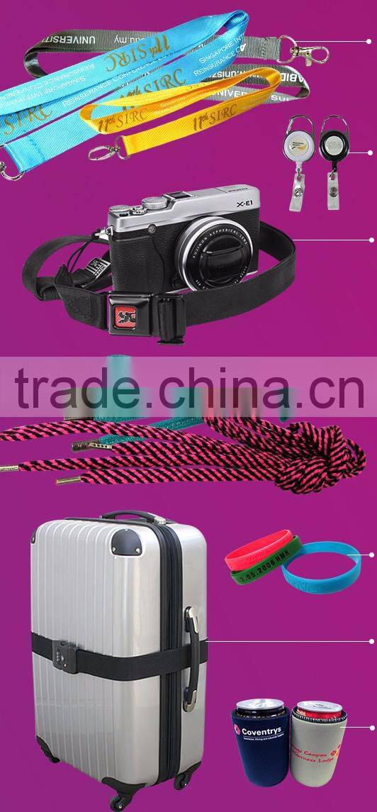 Fancy Sublimation Nylon Camera Hand Strap Colored