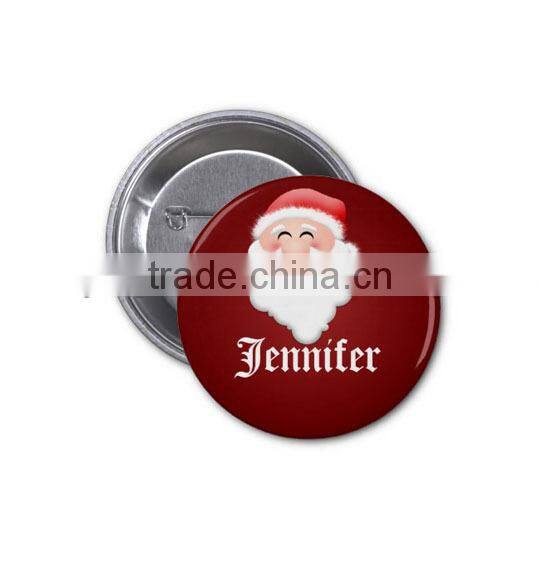 Christmas Badge Santa Badge Round Badge