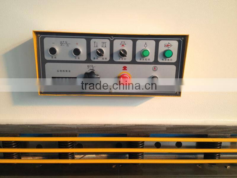 QC12Y-8*6000 swing beam shear machine manufacturer price
