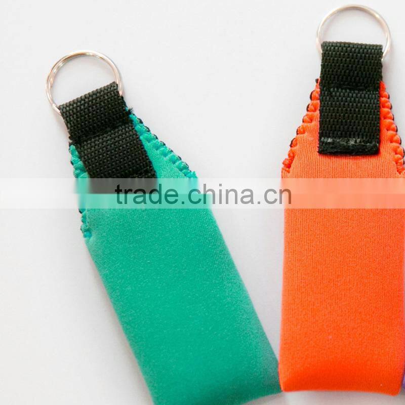 Wholesale cheap neoprene key holder lightweight key holder for kids