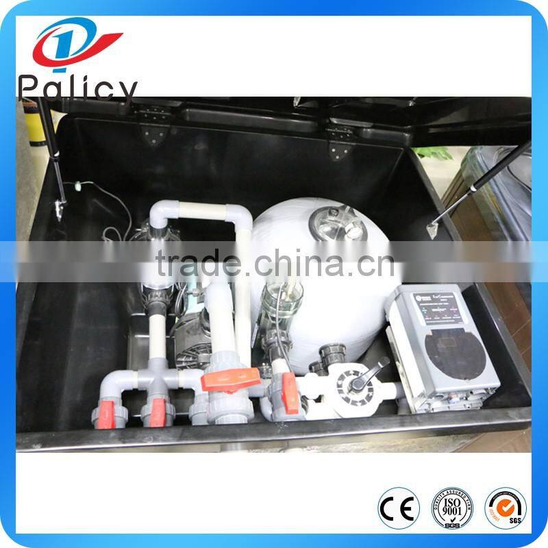 High efficiency and best price fiberglass filter media swimming pool sand filter tank