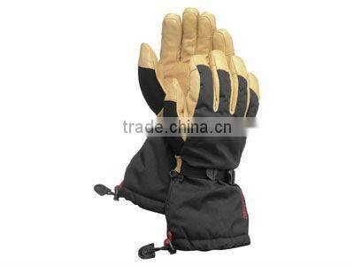 AB grade quality new design reflective canvas working glove