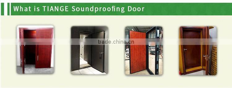 recording studio soundproof steel and wooden door