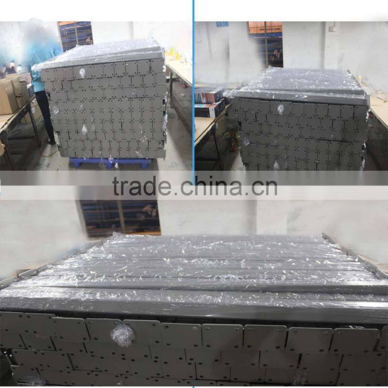 galvanized steel fence and post