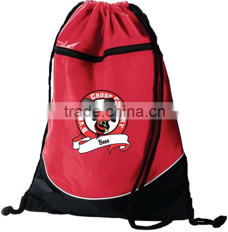 Shoulders draw string bag,drawstring sports bag