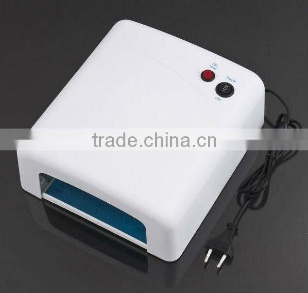 Professional Pink Curing Polish Light Dryer 36w uv nail lamp for nail machine