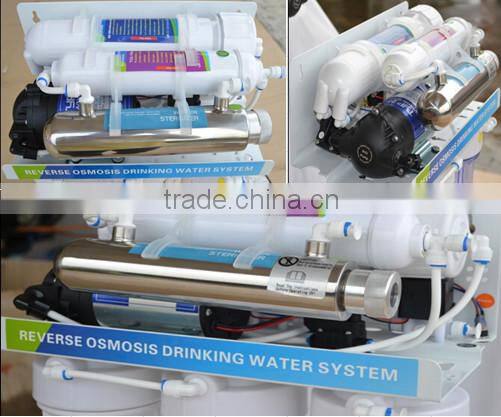 6 stage water purifier with UV remove bacteria