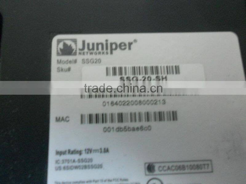 Juniper SSG20 Secure Services Gateways Firewall SSG-20-SH SSG-20-SB SSG-20-SH