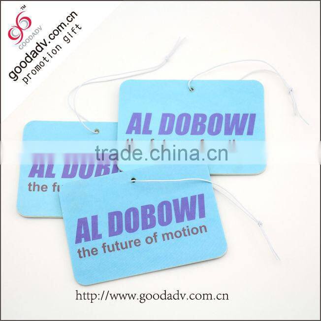 Factory Supply Eco-friendly Custom Car Air Freshener