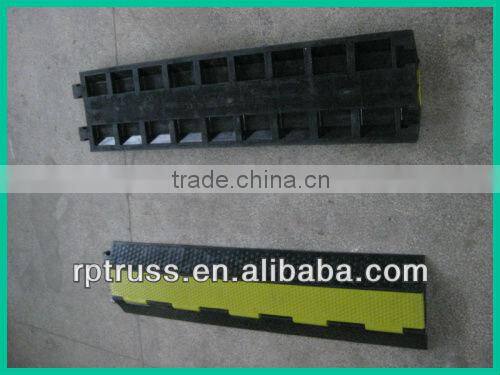 2 channel stage rubber cable protector