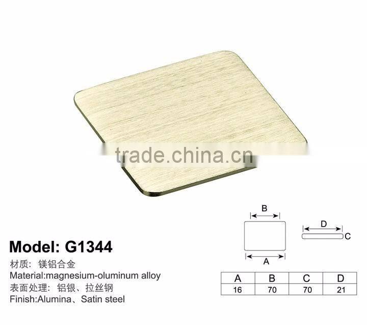 Square Mordern Furniture Cabinet Handles