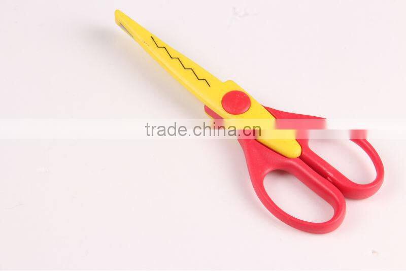 Beautiful Design Different Blade Shape Full Plastic Scissors