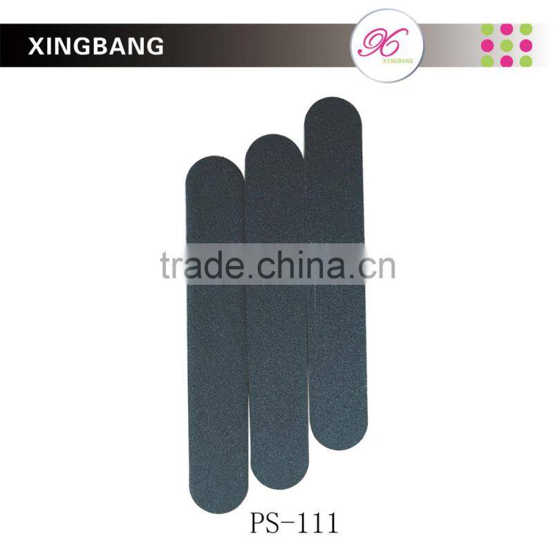 professional salon nail file, black emery board file for nail care