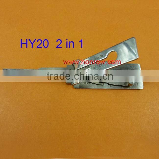 Original Lishi HY20 lock pick and decoder together 2 in 1 combination tool with best quality