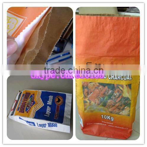 2.5kg 3kg 5kg kraft paper charcoal packing bag