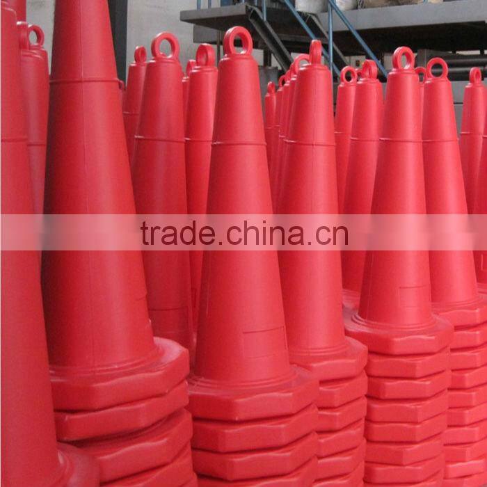 sand filled PE road cone
