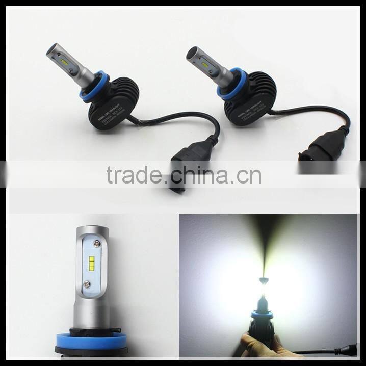 factory wholesale 8000LM N1 LED Headlight conversion kit H7 H8 H9 H11 PSX24 PSX26 Car LED Head lamp Bulb replacement headlamp