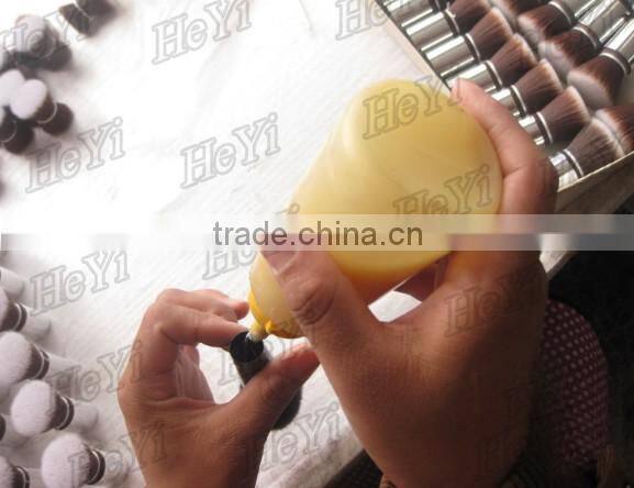 2016 Best Seller Colorful Handle Toothbrush Shape Foundation Brush BB Cream Brush With Cover Lid