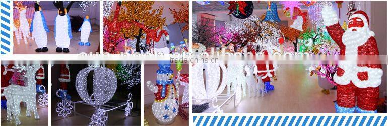 direct manufacturer 2D led pole motif light holiday lighting Outdoor Christmas street decorations light with red stars