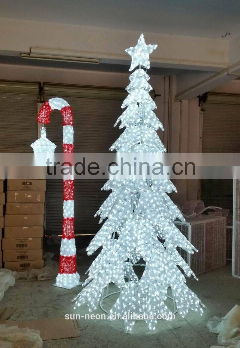 New Year Christmas Crystal Cone Tree Led Home Decorative Christmas Tree outdoor