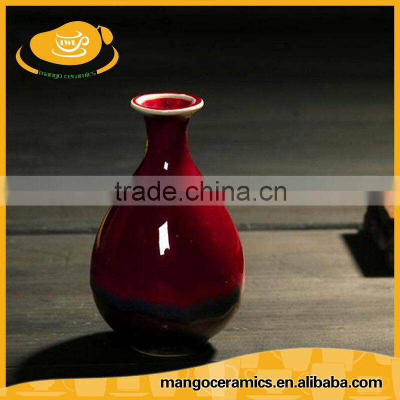 Special antique glaze ceramic home decoration flower vase
