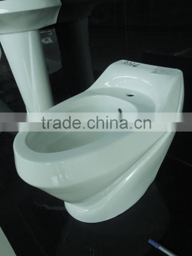 luxurious brand lady use water bidet
