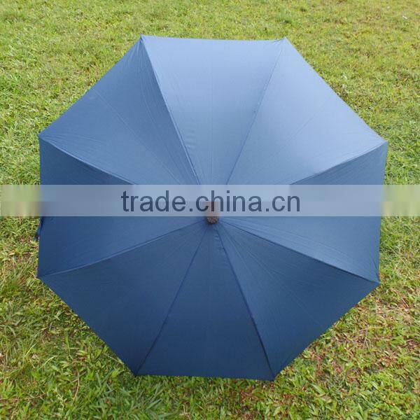 factory custom luxury golf straight crutch umbrella