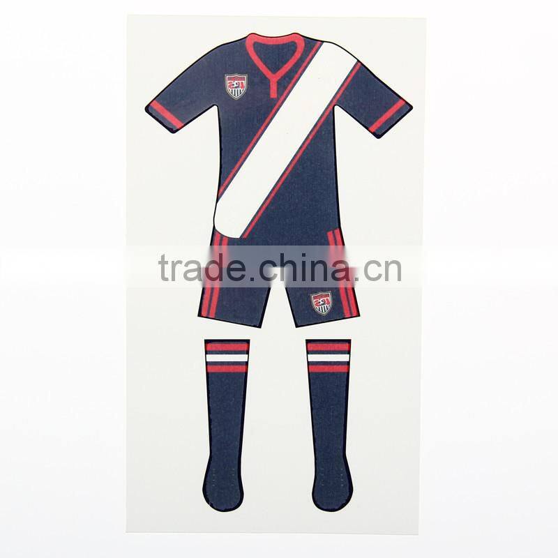 Custom Country Flag Temporary Tattoo Sticker, Sporting Game Small Face American Flag Tattoos