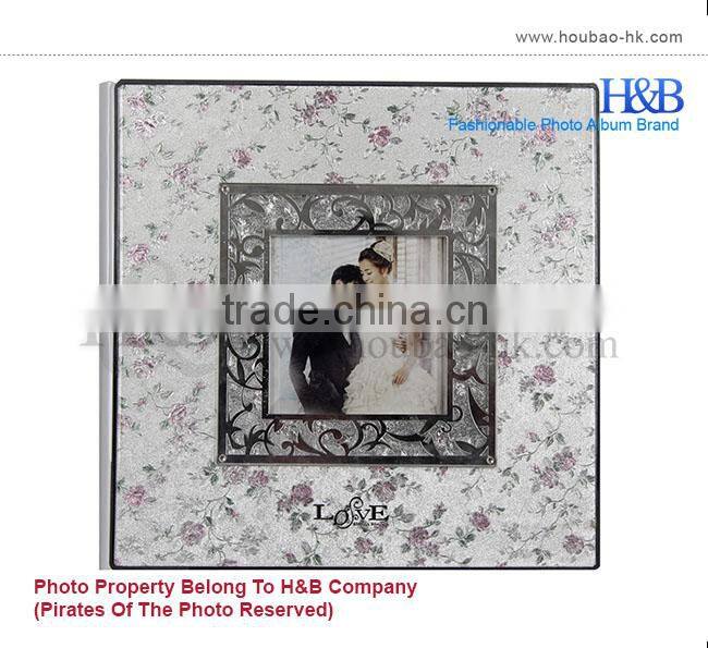 global hot sale luxury 10*10, 14*14 sliver acrylic sexy photo album
