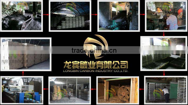 Kinds of packing Coconut shell black charcoal