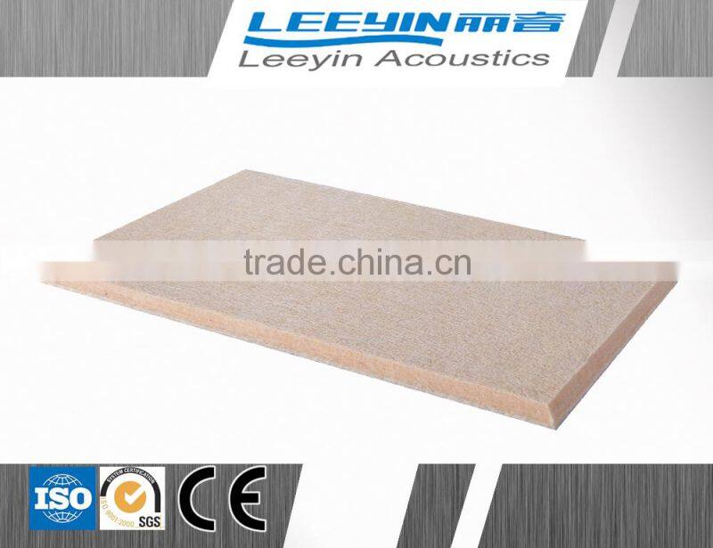High Quality SGS/CE MDF Fireproof sound absorbing panels Wall Decoration